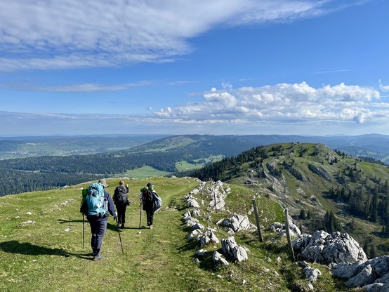 Randonnée dans le Jura