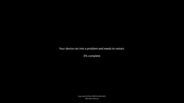 Microsoft has now announced that it has replaced the Windows Blue Screen of Death with a new Black Screen of Death, featuring a revamped interface.