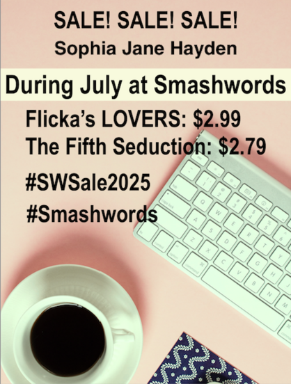 Last weekend for the Smashwords summer sale, featuring all kinds of great books, including my two titles.