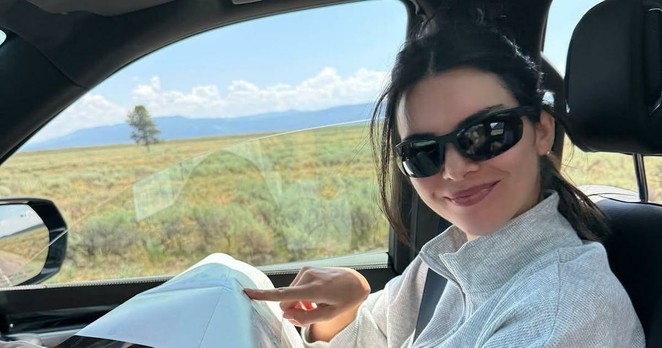 Kendall Jenner's Bike Shorts Were So Princess Diana Coded