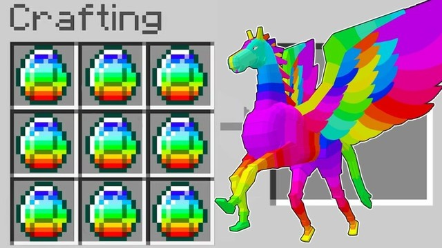 伝説のペガサスを育てるマインクラフト【 マイクラ / マインクラフト 】
