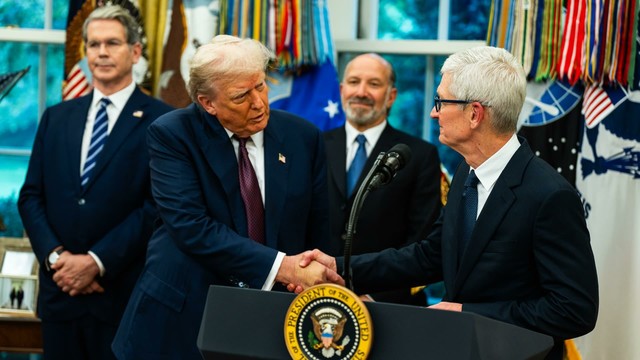 Apple's Tim Cook convinced Trump to drop made-in-USA iPhone — for now