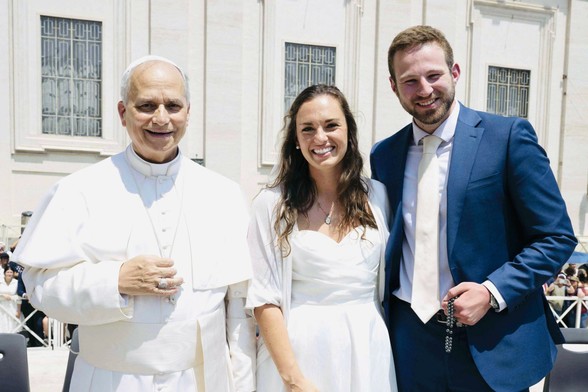 Pope Leo XIV: The family is the first place we receive support to overcome life’s trials