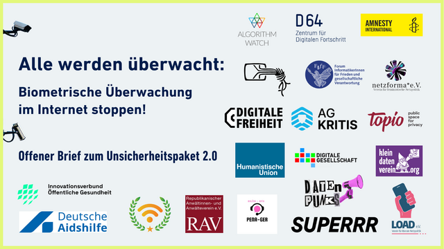 Logos aller beteiligten Organisationen