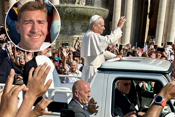 Chaminade teen gets surprise blessing from the Pope in Rome