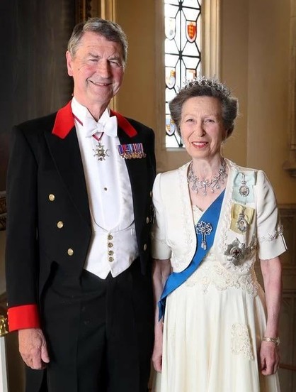 Princess Anne’s 75th Birthday Portrait with Sir Tim