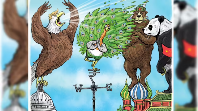 Swinging four of geopolitics