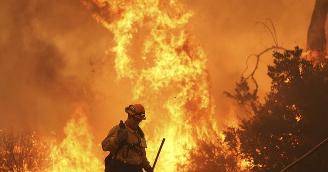 Evacuation orders lifted as firefighters make progress on Canyon fire