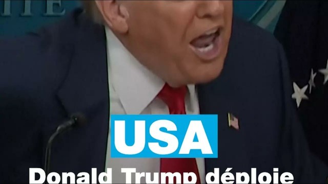 Trump déploie les militaires de la Garde nationale pour "nettoyer" Washington • FRANCE 24
