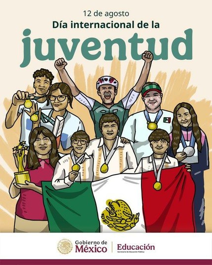 SEP México @SEP_mx

📷 #DíaDeLaJuventud

Hoy celebramos la energía, la creatividad y la fuerza de millones de jóvenes que construyen un #México más justo y solidario.