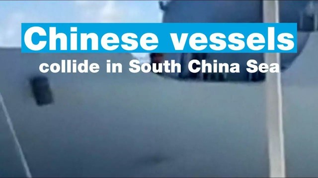 Chinese vessels collide in South China Sea • FRANCE 24 English