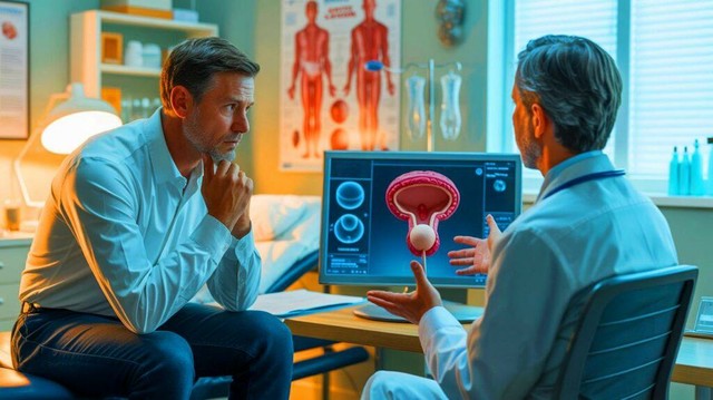 Illustration de l'exploration des liens entre fréquence éjaculatoire et prévention du cancer de la prostate.