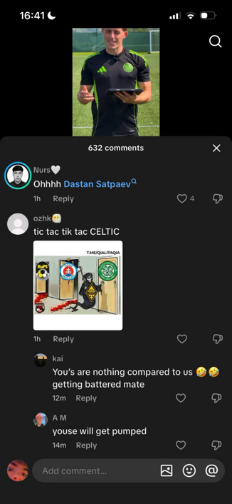 Borat FC are certainly excited