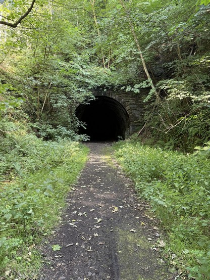 Glenfarg Railway Tunnels, cool but creepy