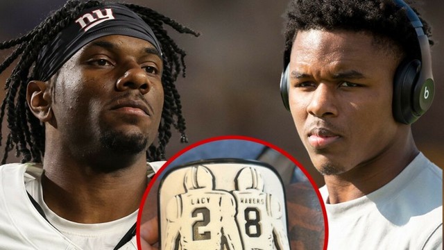 NFL Star Malik Nabers Honors Kyren Lacy With Thigh Pad Tribute