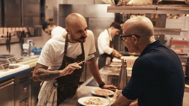 The 3 meals from the Tucci in Italy Lombardy episode…