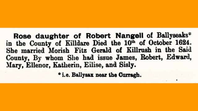 Transcript of a funeral entry.