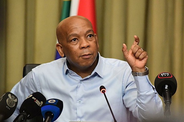 South African minister of energy and electricity Dr Kgosientsho Ramokgopa.