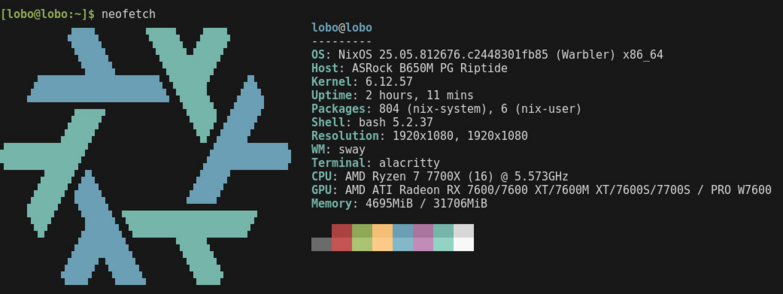 nixos neofetch