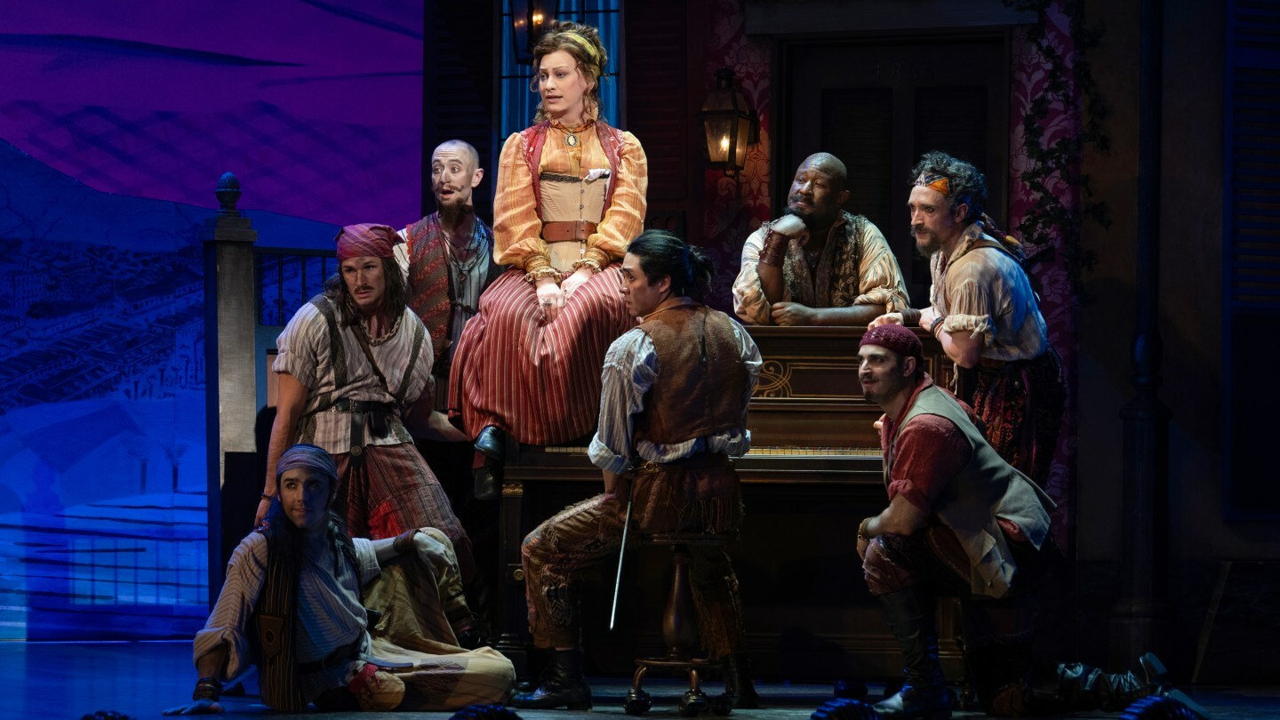Jinkx Monsoon and the cast of 'Pirates! The Penzance Musical'