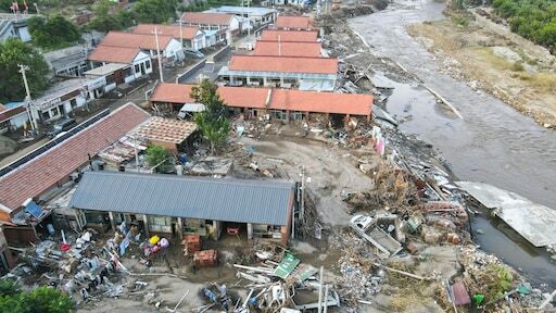 Opnieuw tienduizenden evacuaties rondom Peking door noodweer