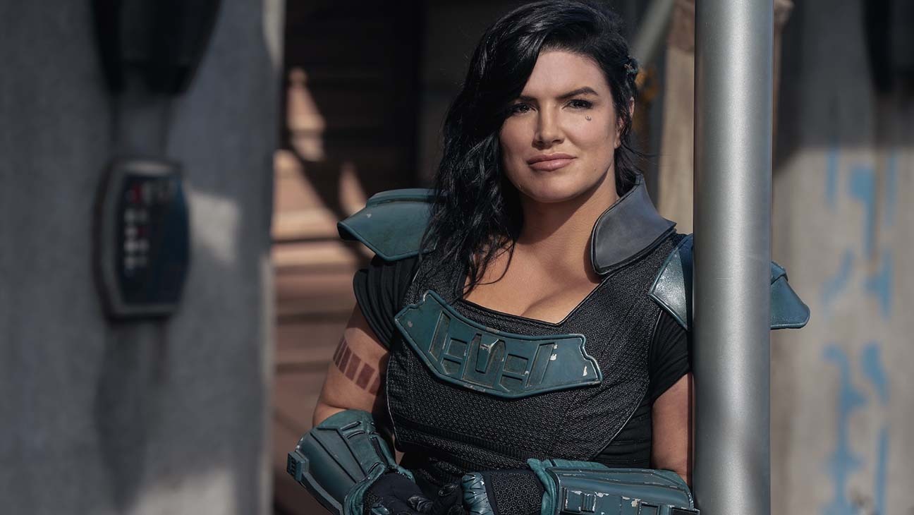 Gina Carano in the Mandaloria
