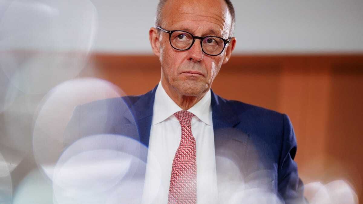 German Chancellor Friedrich Merz. | Clemens Bilan/EPA