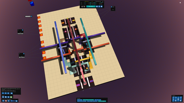 6T SRAM bitcell using the classic ring+H topology but modeled in Hard Chip (don't try to build this, the simulation engine isn't accurate enough to simulate the write cycle... yet)