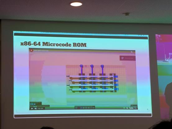 Screenshot of hard chip game used to illustrate the layout of a real ROM