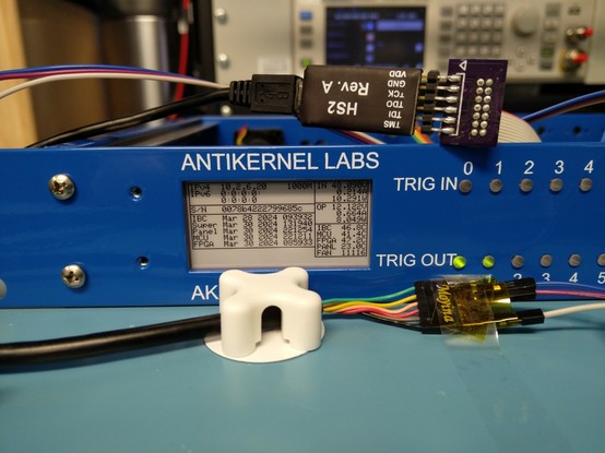 Front panel showing indicator LEDs next to display with fan speed listed next to other sensor values