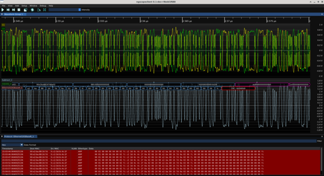ngscopeclient screenshot showing the frame ending with correct data then padded with a bunch of 0x00 bytes... and an extra 0x06fc for no obvious reason