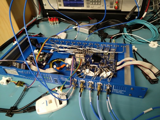 Overview of the fully assembled chassis