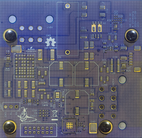 Full-board overview image showing solder paste deposits