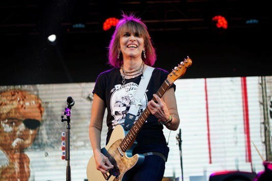 Chrissie Hynde with The Pretenders, live playing ‘The Fillmore’ in 2024.