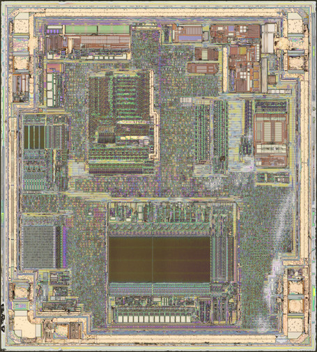 Full die image at 20x