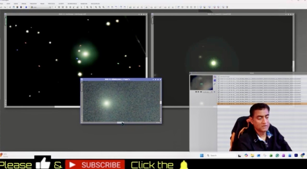 Ray from Rays Astronomy describes 3IAtlas “Comet 3i Atlas continues to surprise us. Tonight, it appears to be losing its tail again, just like earlier this month — and at the same time it is getting closer and brighter as it races toward perihelion.
I captured brand-new footage from my observatory in Leander, Texas, using the Celestron RASA-11 and high-speed tracking. The comet’s plasma tail keeps fading and re-forming, which tells us the solar wind around it is unstable. You can clearly see the motion, the glow, and the rapid change in shape.”
source https://youtube.com/watch?v=iXNvasoycEo&pp=ugUHEgVlbi1VUw%3D%3D